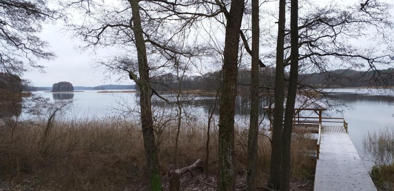 Mazury Domek Caloroczny Przy Lesie, Jezioro Pelnik Eksteriør bilde
