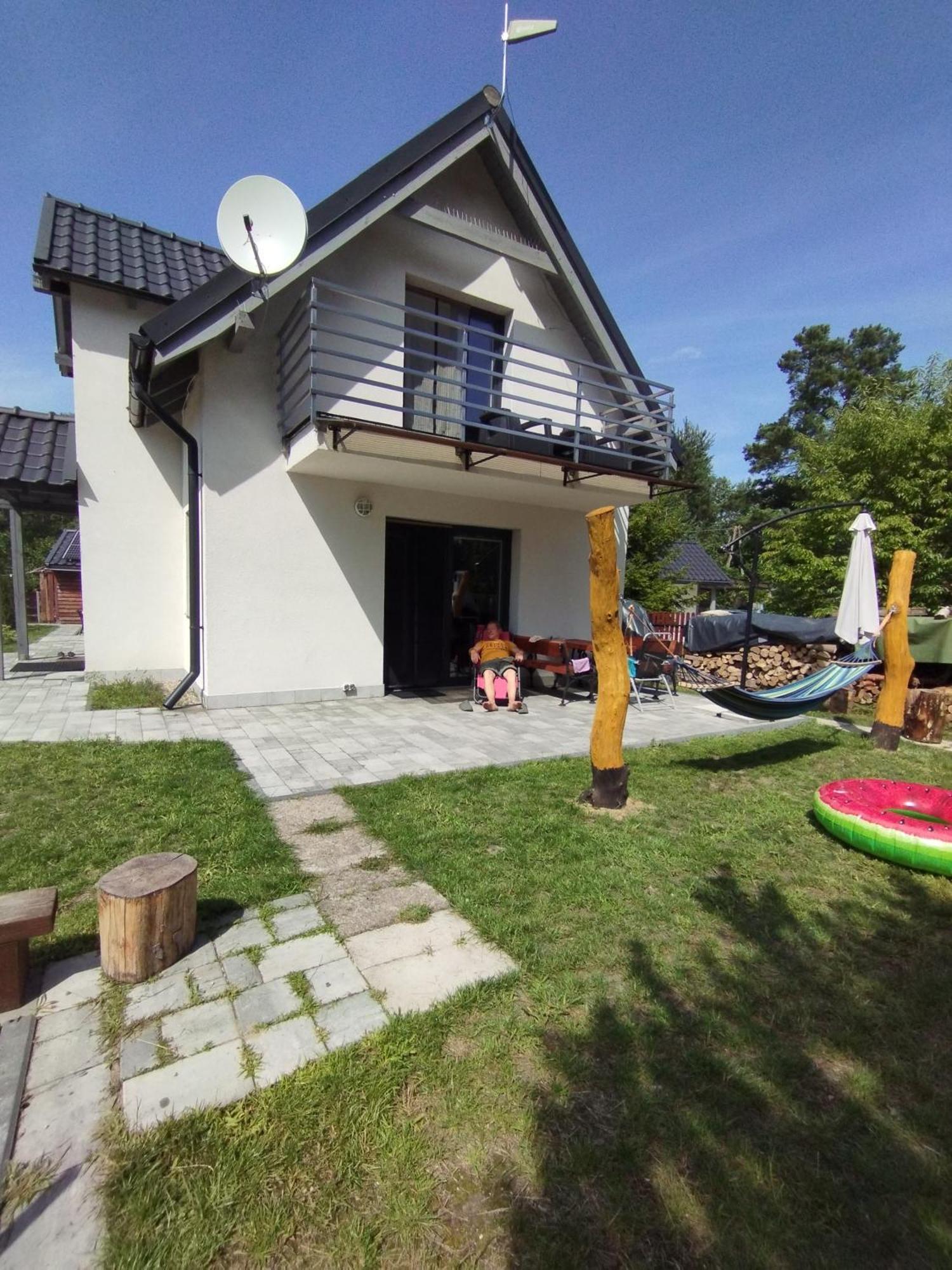 Mazury Domek Caloroczny Przy Lesie, Jezioro Pelnik Eksteriør bilde